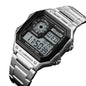 Luxury Unisex Digital Sport Watch | Shock-Resistant, Hardened Acrylic Crystal & Complete Calendar