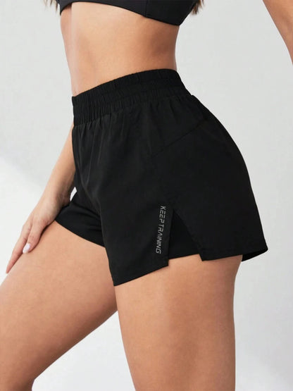 Women's High-Waist Stretch Shorts | Premium Terylene Blend, Functional Pockets & Slim Fit