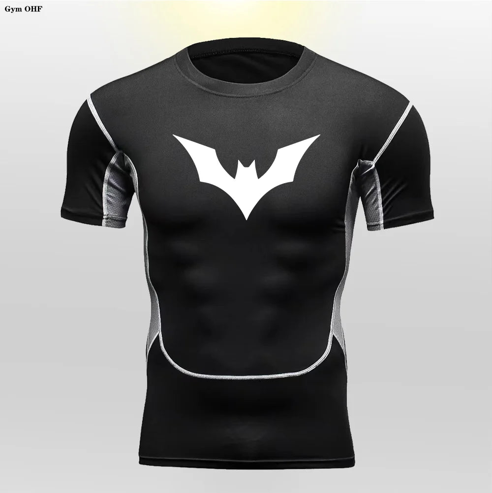 Unisex Athletic Compression Shirt | Breathable Lycra Base Layer, Anti-Sweat Performance Top