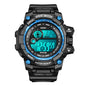 50mm Tactical Digital Sports Watch | Luminous Display, High-Impact Polymer & Splash-Resistant