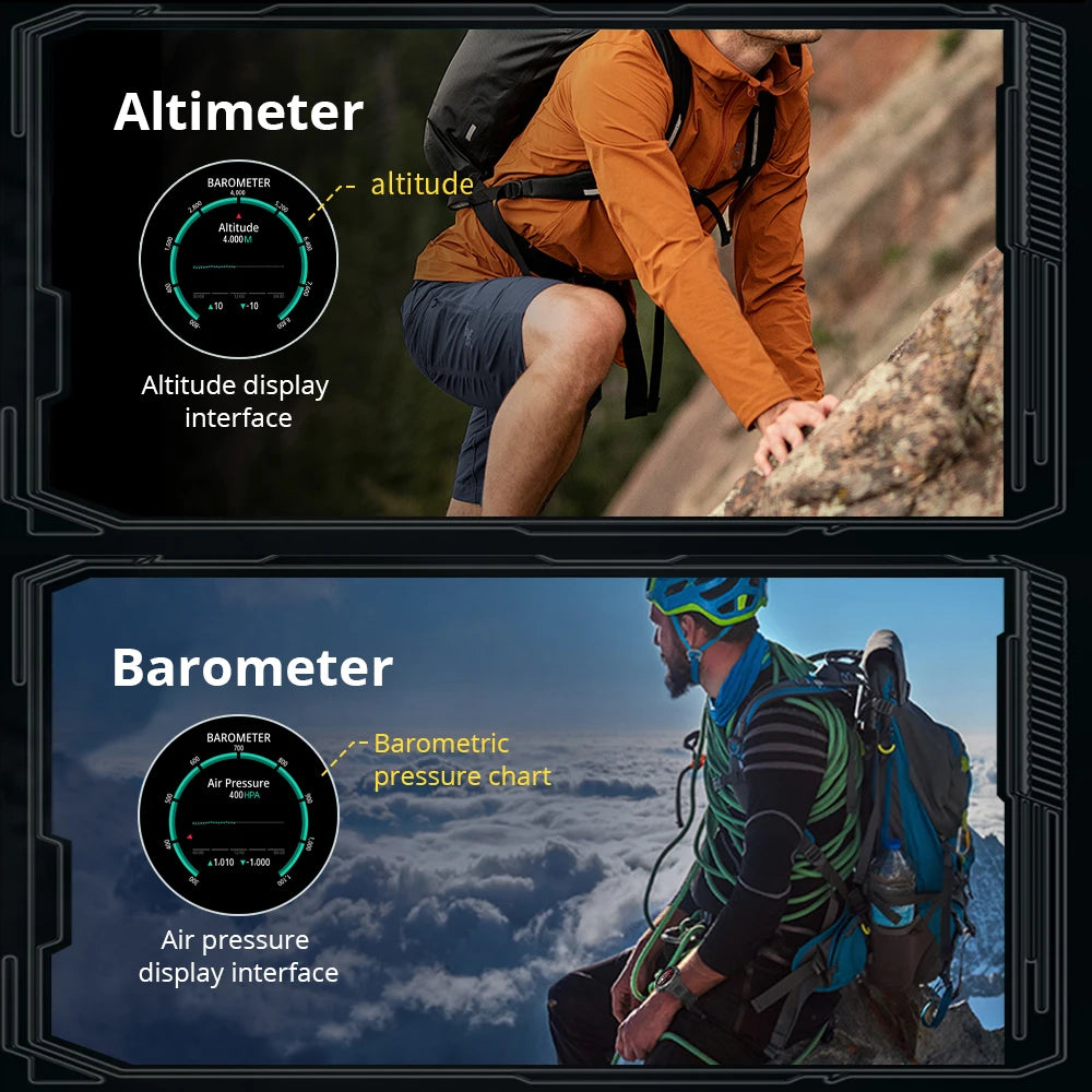COLMI V76 GPS Smartwatch - 1.43" AMOLED Display, Bluetooth Calling, Multi-GPS & Altimeter, Outdoor Fitness Tracker