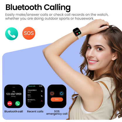 Haylou Watch S6 Smartwatch | 2.01" HD Display, Bluetooth Calling & 127 Sport Modes