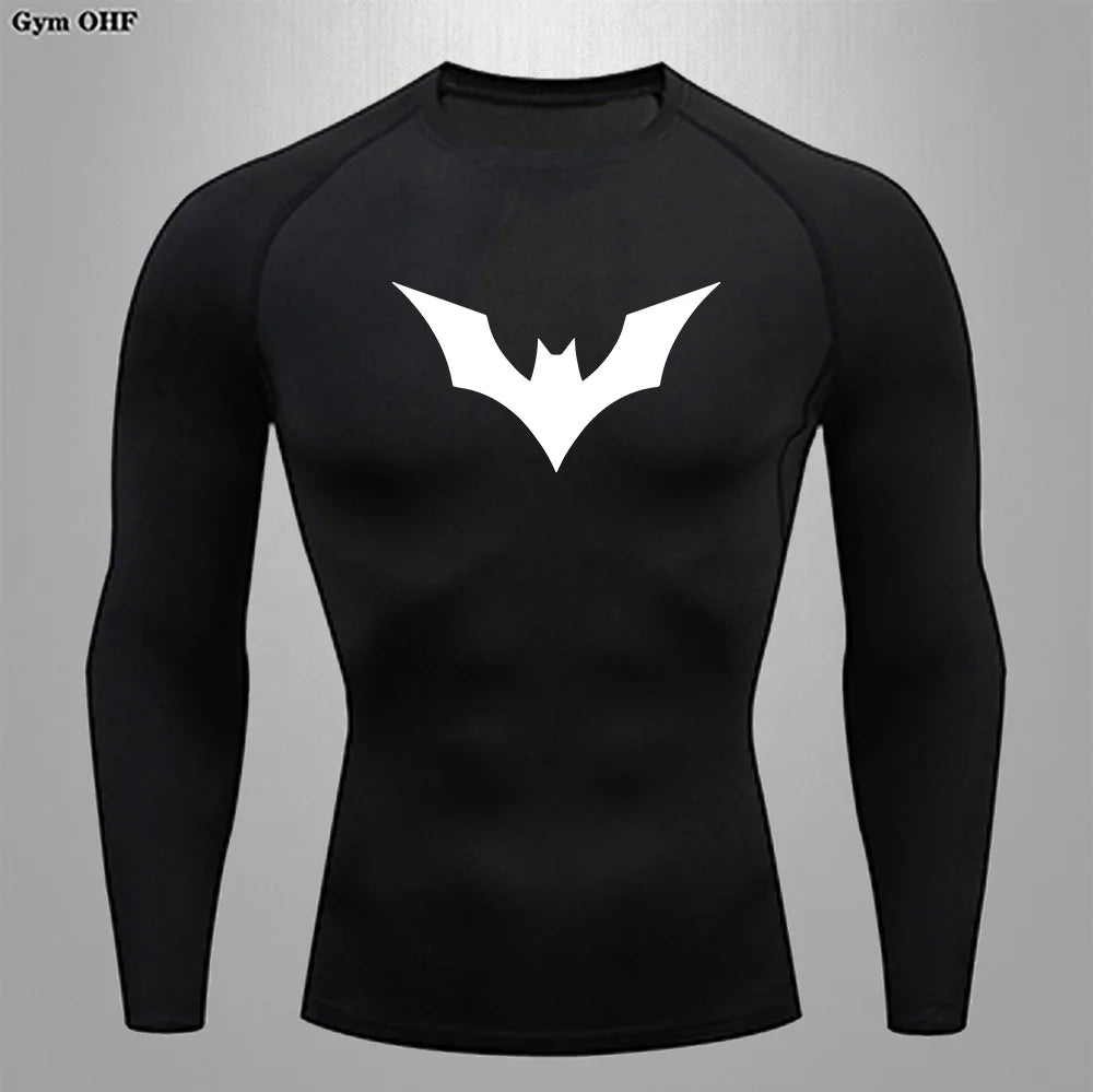 Unisex Athletic Compression Shirt | Breathable Lycra Base Layer, Anti-Sweat Performance Top