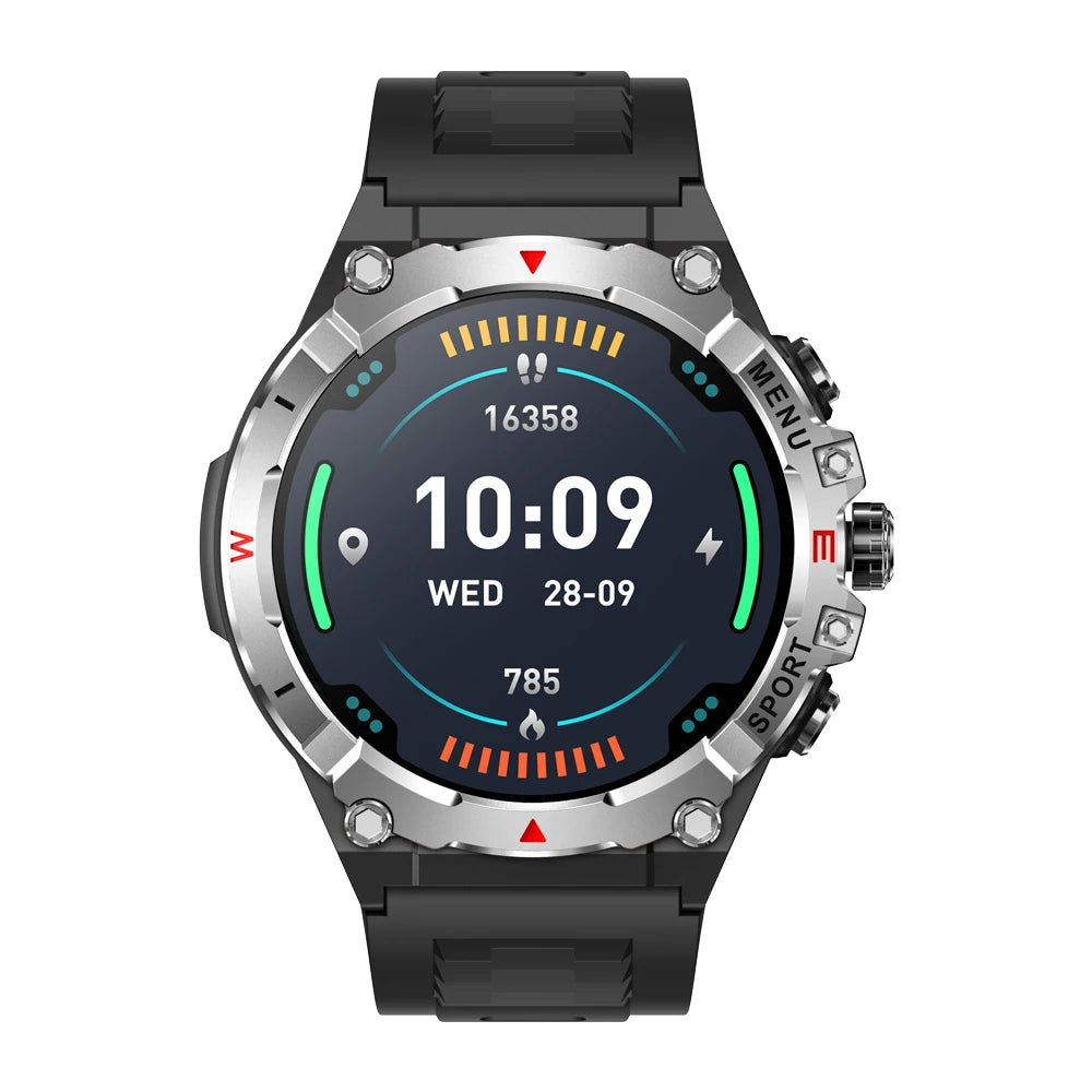 COLMI V76 GPS Smartwatch - 1.43" AMOLED Display, Bluetooth Calling, Multi-GPS & Altimeter, Outdoor Fitness Tracker