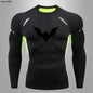 Unisex Athletic Compression Shirt | Breathable Lycra Base Layer, Anti-Sweat Performance Top