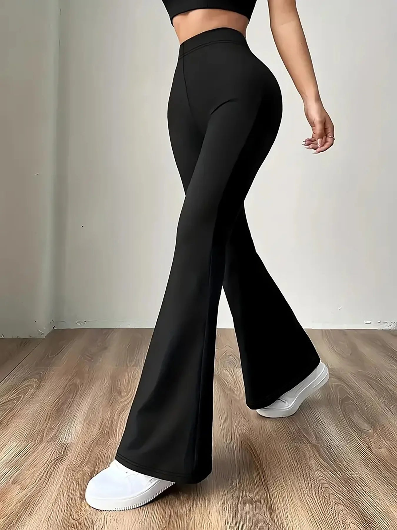Premium Stretch Ankle Pants for Women | Buttery-Soft Poly-Spandex Blend, High-Rise & Flattering Fit