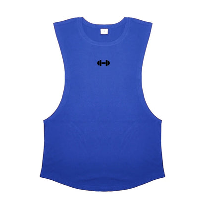 Men's Athletic Cotton Tank Top | Gym Workout Sleeveless Shirt, Moisture-Wicking