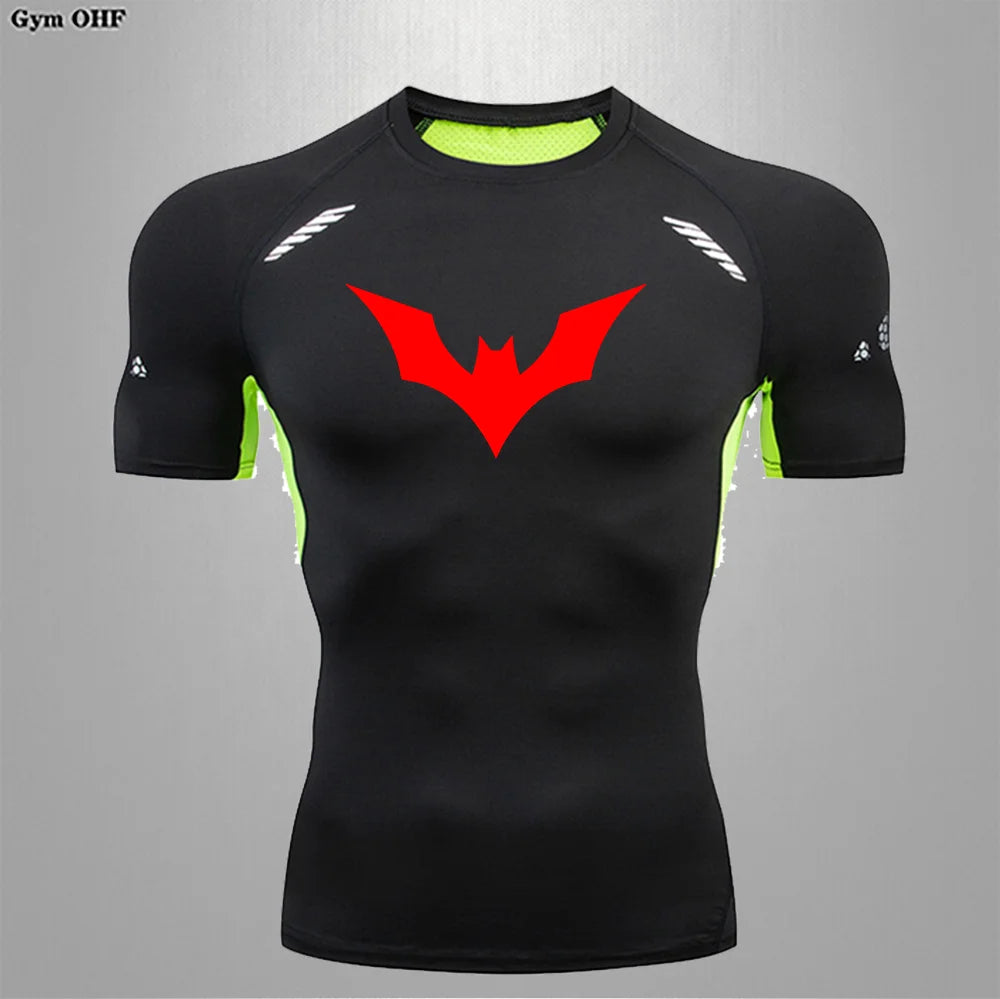 Unisex Athletic Compression Shirt | Breathable Lycra Base Layer, Anti-Sweat Performance Top