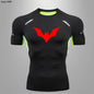 Unisex Athletic Compression Shirt | Breathable Lycra Base Layer, Anti-Sweat Performance Top