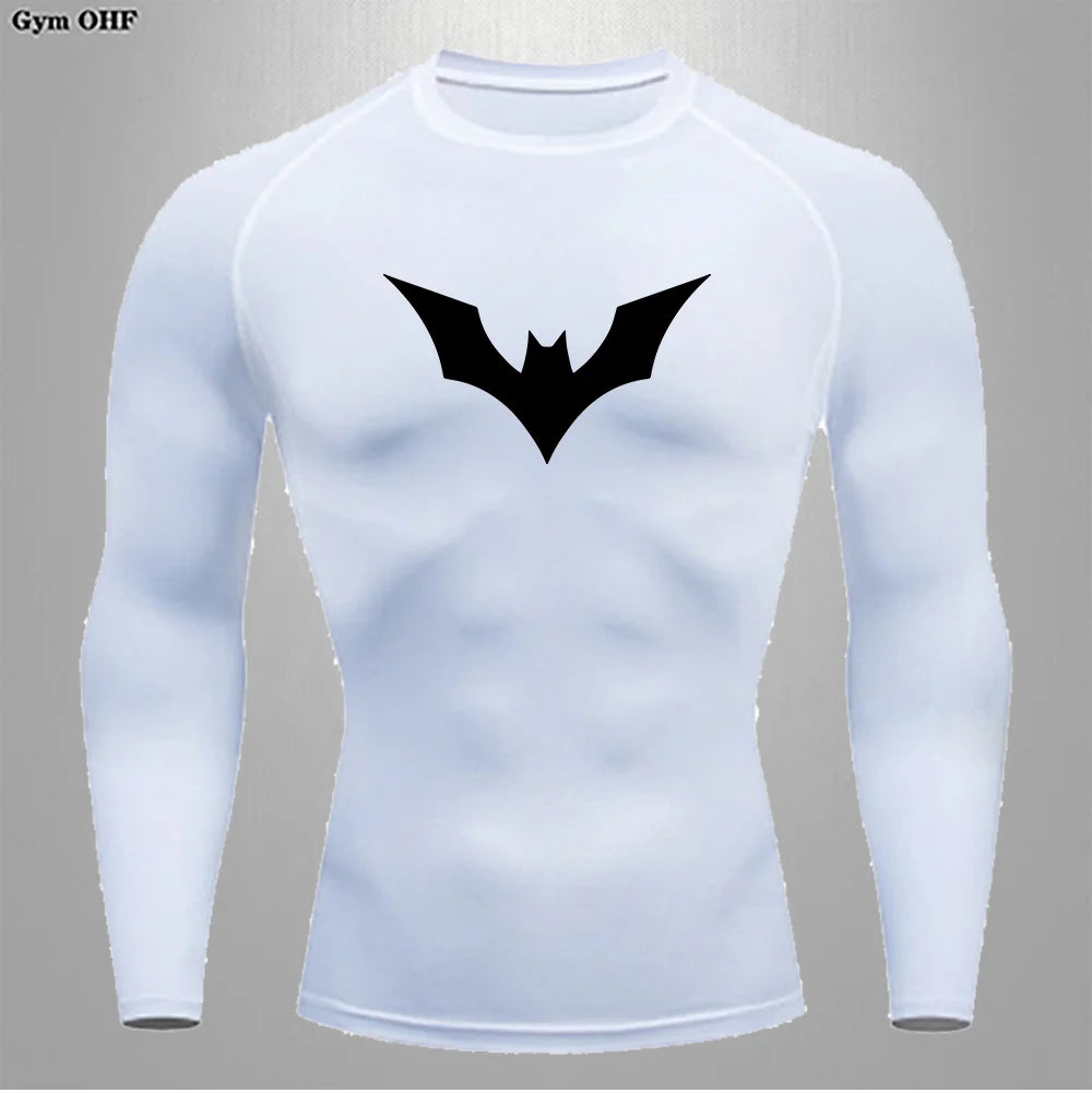 Unisex Athletic Compression Shirt | Breathable Lycra Base Layer, Anti-Sweat Performance Top