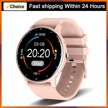 LIGE Unisex Smart Watch | Elegant Design, Comprehensive Health Monitor & Bluetooth 5.0