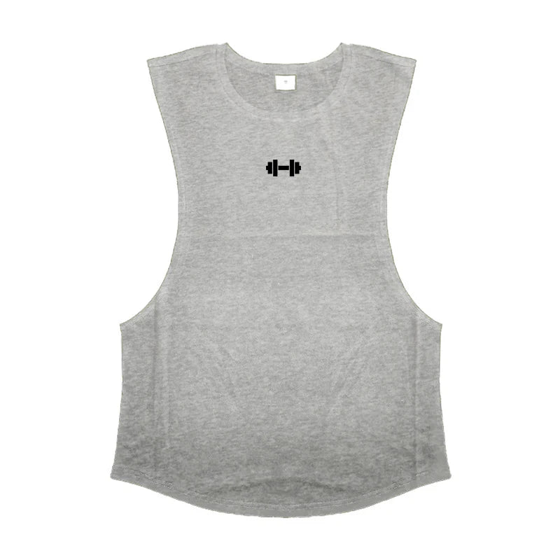 Men's Athletic Cotton Tank Top | Gym Workout Sleeveless Shirt, Moisture-Wicking