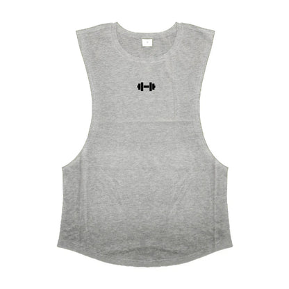 Men's Athletic Cotton Tank Top | Gym Workout Sleeveless Shirt, Moisture-Wicking