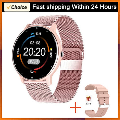 LIGE Unisex Smart Watch | Elegant Design, Comprehensive Health Monitor & Bluetooth 5.0