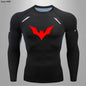 Unisex Athletic Compression Shirt | Breathable Lycra Base Layer, Anti-Sweat Performance Top