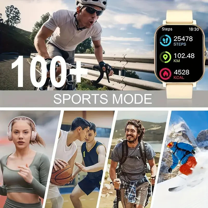 KESHUYOU Smart Watch - Bluetooth Calling and Health Monitor