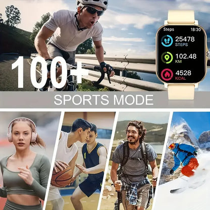 KESHUYOU Smart Watch - Bluetooth Calling and Health Monitor