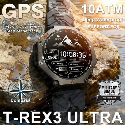 T-Rex 3 Sports Smartwatch - GPS and Waterproof