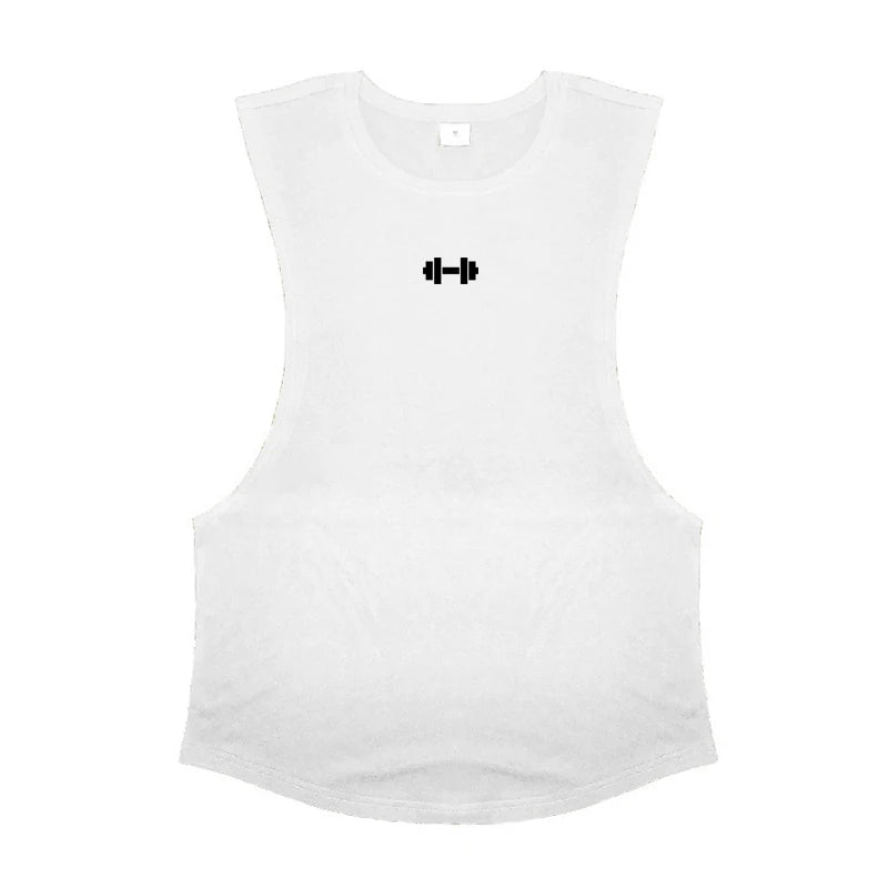 Men's Athletic Cotton Tank Top | Gym Workout Sleeveless Shirt, Moisture-Wicking