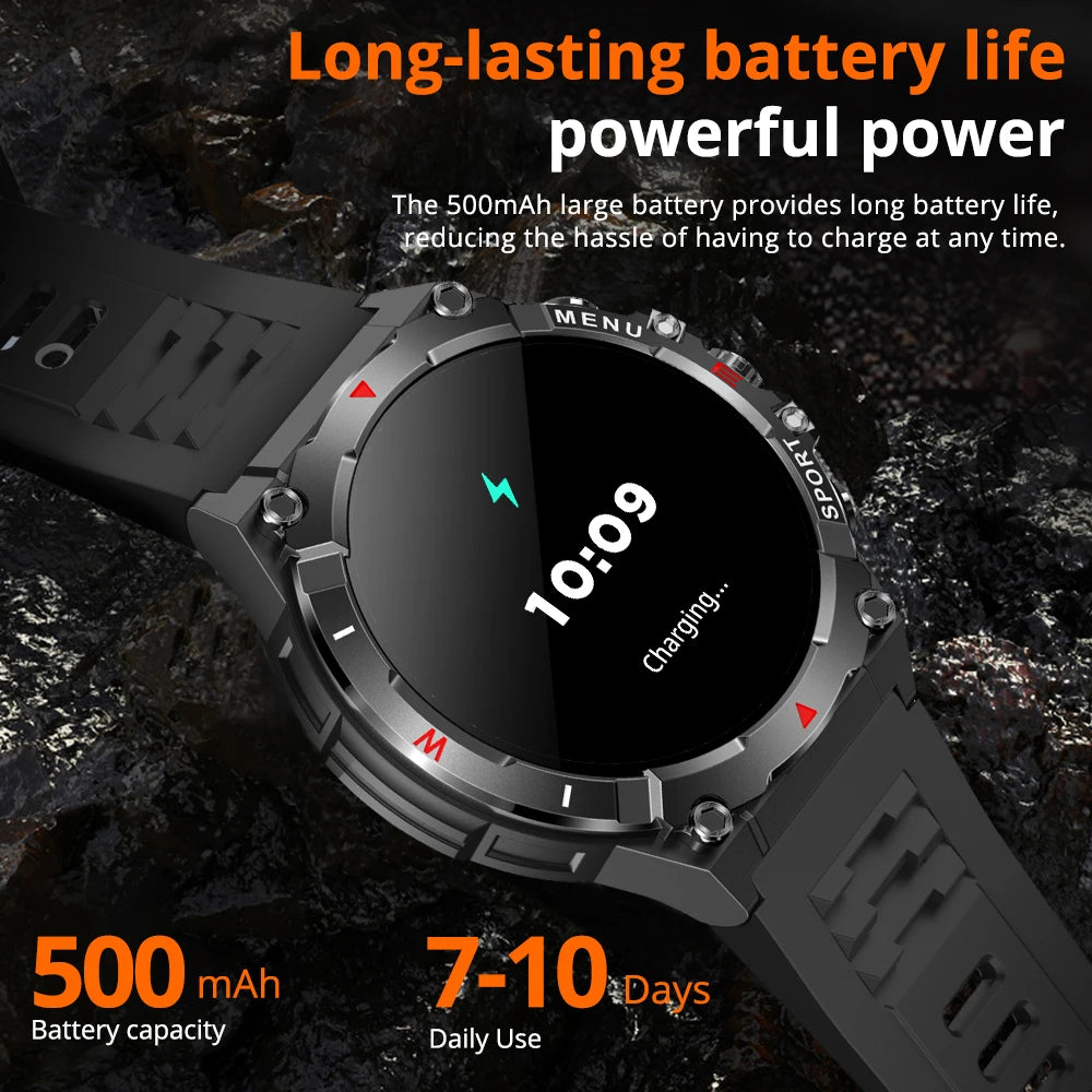 COLMI V76 GPS Smartwatch - 1.43" AMOLED Display, Bluetooth Calling, Multi-GPS & Altimeter, Outdoor Fitness Tracker