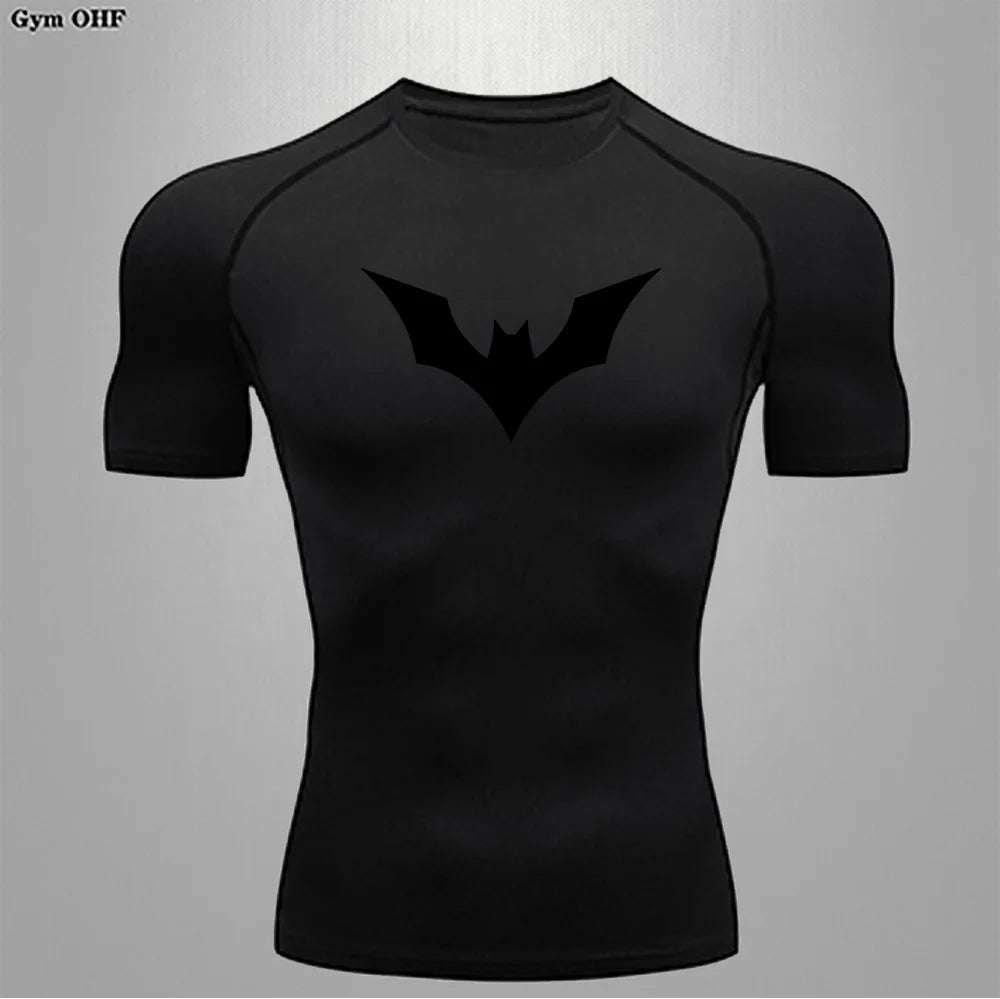 Unisex Athletic Compression Shirt | Breathable Lycra Base Layer, Anti-Sweat Performance Top