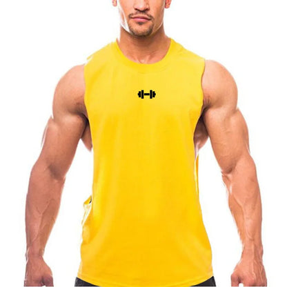 Men's Athletic Cotton Tank Top | Gym Workout Sleeveless Shirt, Moisture-Wicking