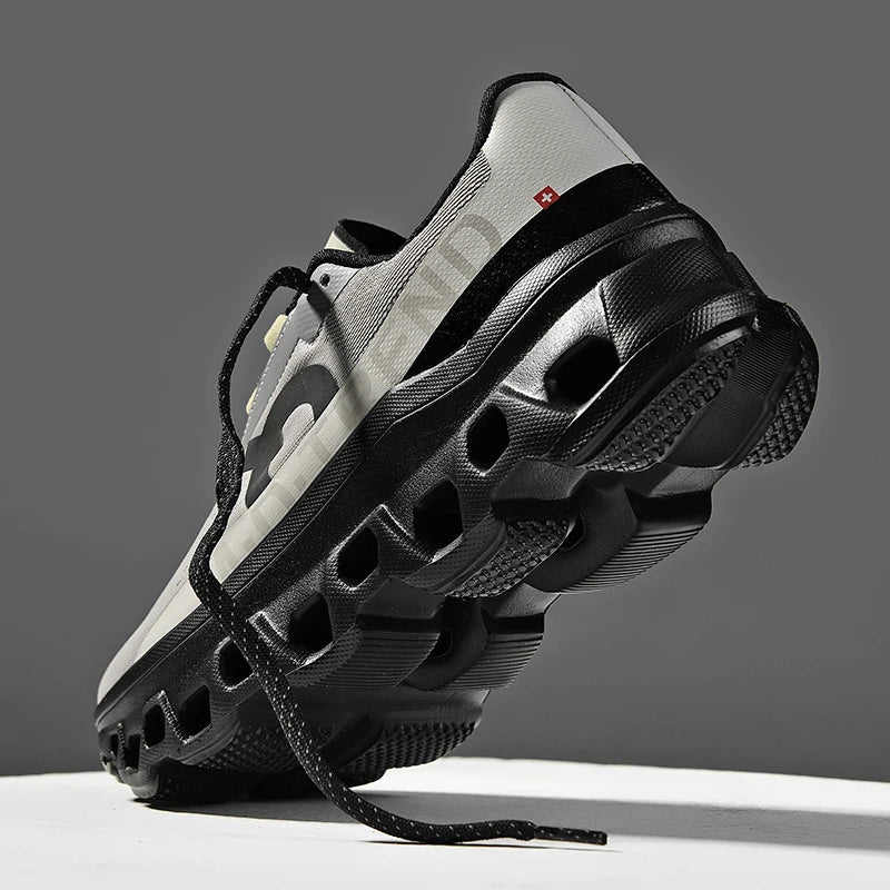 Premium Casual Men's Shoes | Easy-Fit Strap, Breathable Microfiber & Rubber Sole