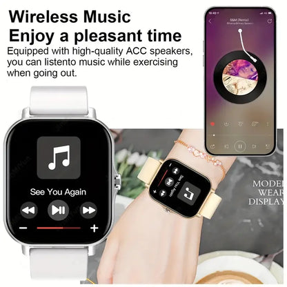 KESHUYOU Smart Watch - Bluetooth Calling and Health Monitor