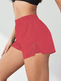 Women's High-Waist Stretch Shorts | Premium Terylene Blend, Functional Pockets & Slim Fit