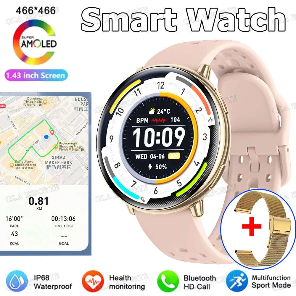 Amazfit Active 2 GPS Smartwatch - AMOLED and Bluetooth Calling