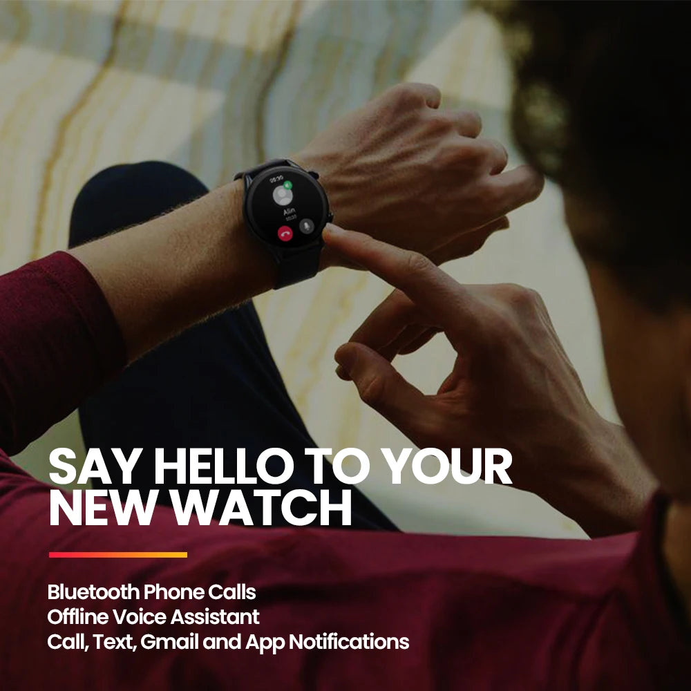 Zeblaze Btalk 3 Plus Smartwatch - Voice Calling and 1.39" Display