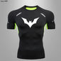Unisex Athletic Compression Shirt | Breathable Lycra Base Layer, Anti-Sweat Performance Top