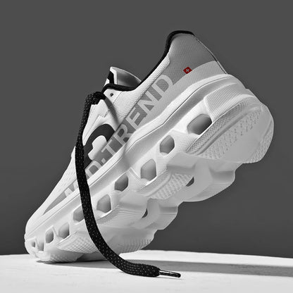 Premium Casual Men's Shoes | Easy-Fit Strap, Breathable Microfiber & Rubber Sole