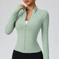 Elegant Athletic Track Jacket for Women | Breathable Quick-Dry Polyester, Anti-Shrink & Snug Fit