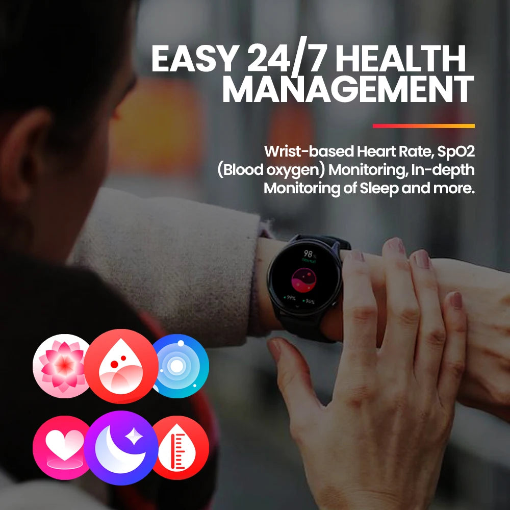 Zeblaze Btalk 3 Plus Smartwatch - Voice Calling and 1.39" Display