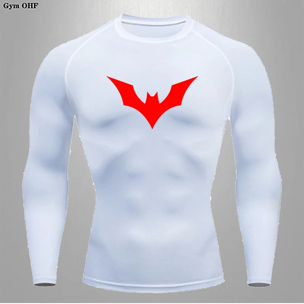 Unisex Athletic Compression Shirt | Breathable Lycra Base Layer, Anti-Sweat Performance Top