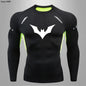 Unisex Athletic Compression Shirt | Breathable Lycra Base Layer, Anti-Sweat Performance Top