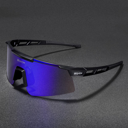 SCVCN Photochromic Cycling Glasses Bike Mountain Bicycle Golf UV400 Sunglasses Sport Protection Glasses for Men Women Baseball