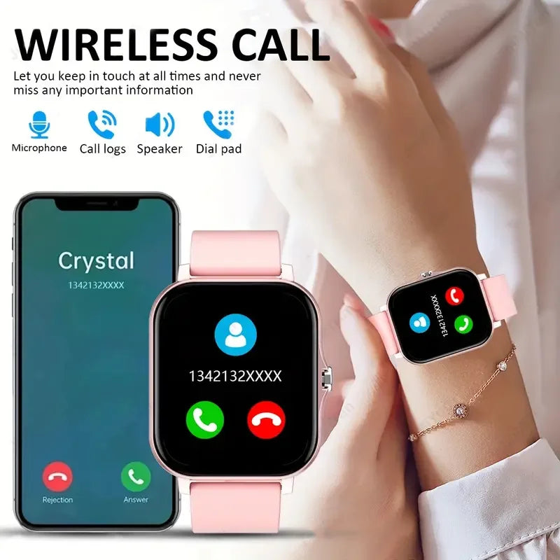 KESHUYOU Smart Watch - Bluetooth Calling and Health Monitor