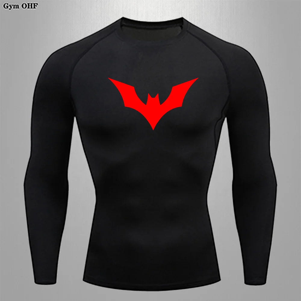 Unisex Athletic Compression Shirt | Breathable Lycra Base Layer, Anti-Sweat Performance Top
