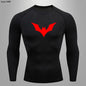 Unisex Athletic Compression Shirt | Breathable Lycra Base Layer, Anti-Sweat Performance Top