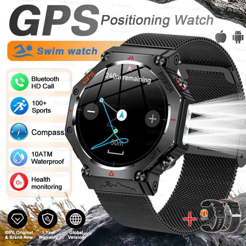 T-Rex 3 Sports Smartwatch - GPS and Waterproof