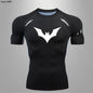 Unisex Athletic Compression Shirt | Breathable Lycra Base Layer, Anti-Sweat Performance Top