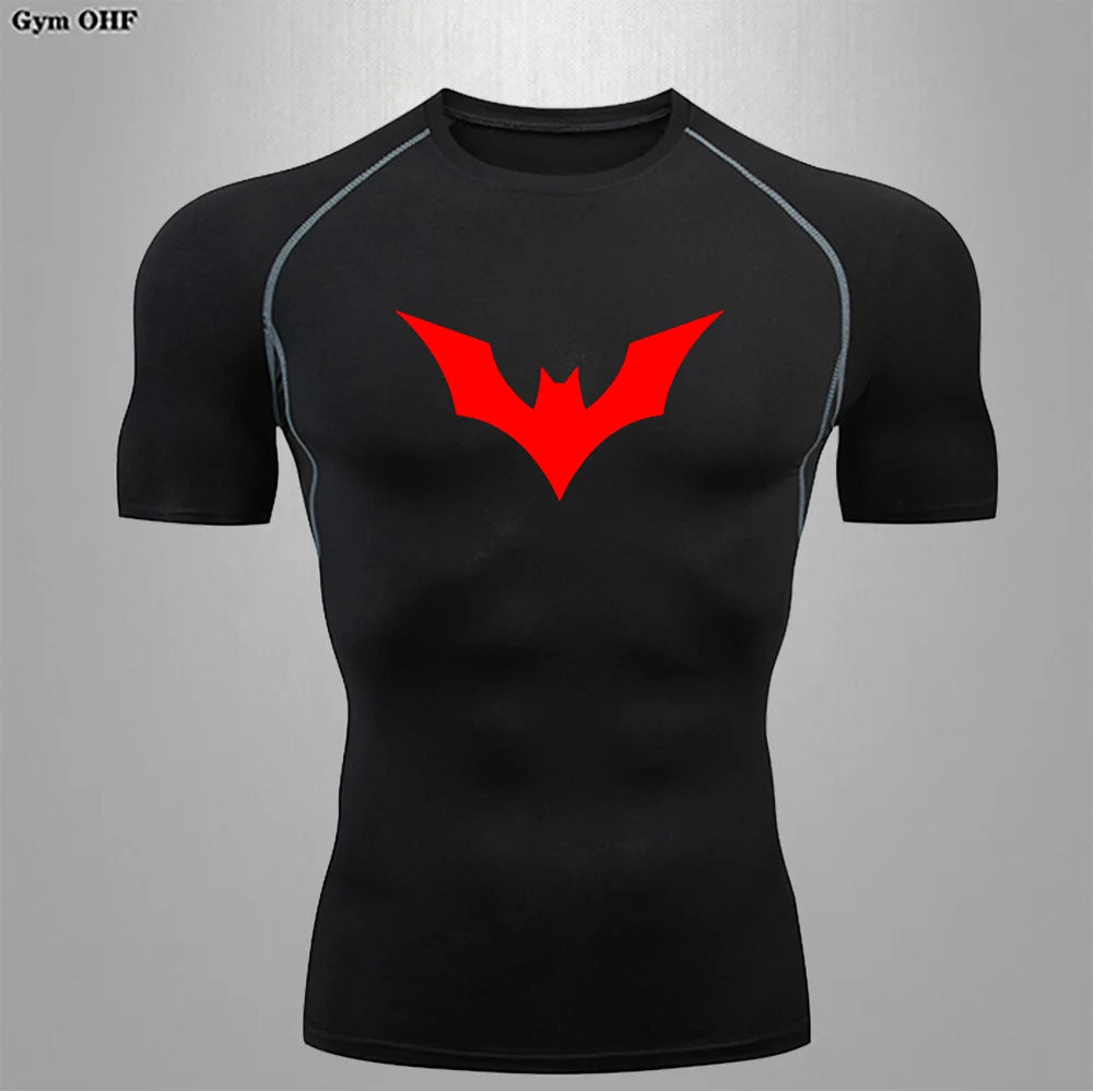 Unisex Athletic Compression Shirt | Breathable Lycra Base Layer, Anti-Sweat Performance Top