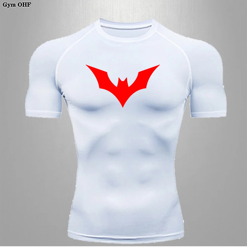 Unisex Athletic Compression Shirt | Breathable Lycra Base Layer, Anti-Sweat Performance Top