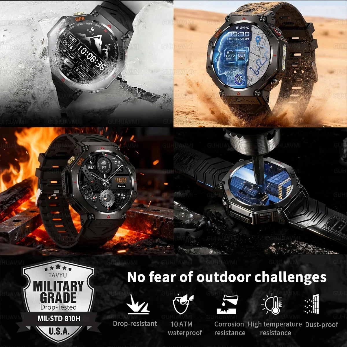 T-Rex 3 Sports Smartwatch - GPS and Waterproof
