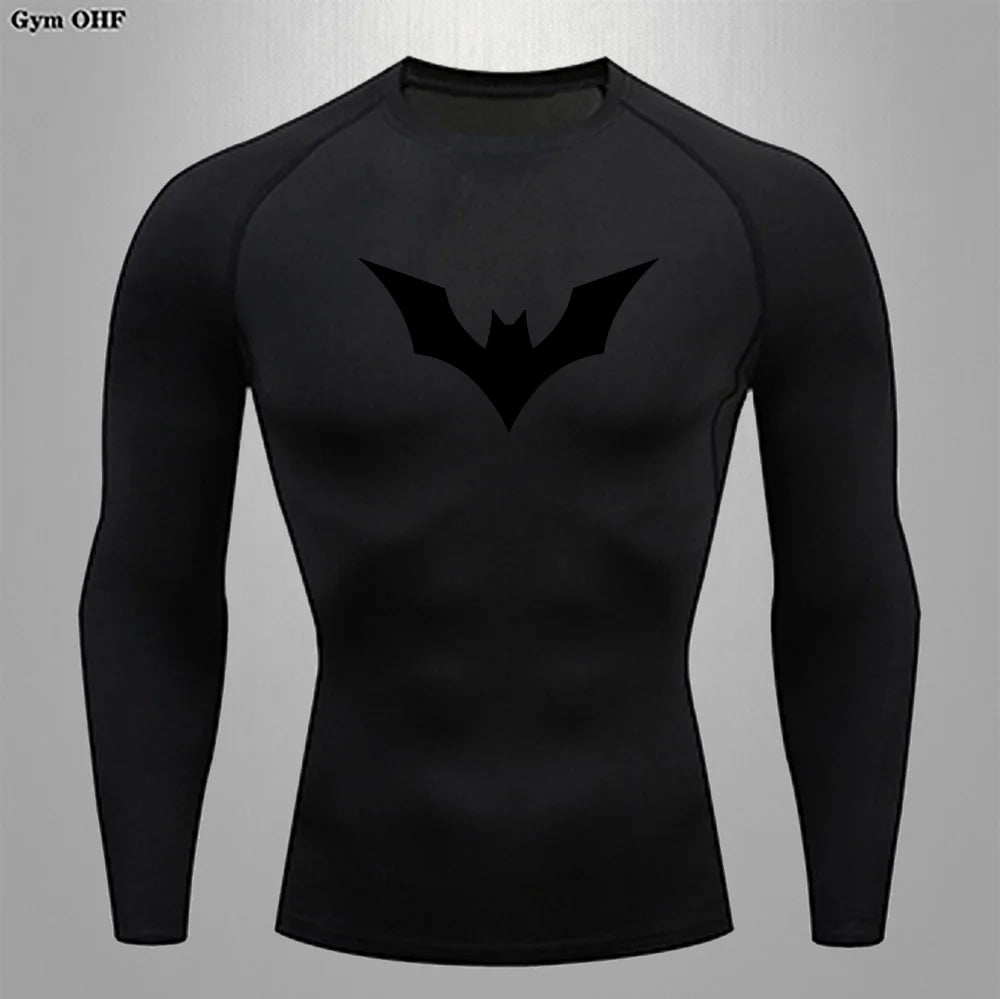 Unisex Athletic Compression Shirt | Breathable Lycra Base Layer, Anti-Sweat Performance Top