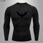 Unisex Athletic Compression Shirt | Breathable Lycra Base Layer, Anti-Sweat Performance Top