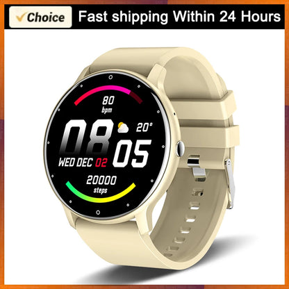 LIGE Unisex Smart Watch | Elegant Design, Comprehensive Health Monitor & Bluetooth 5.0