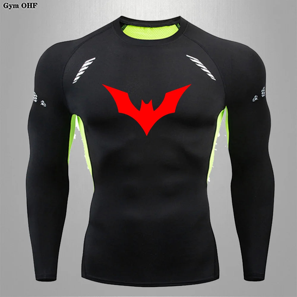 Unisex Athletic Compression Shirt | Breathable Lycra Base Layer, Anti-Sweat Performance Top